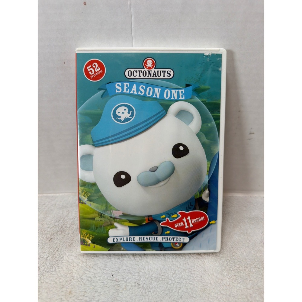 Octonauts Season One DVD Set 52 Episodes 4-Disc Collection